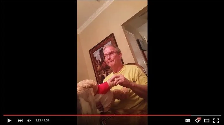 Watch this Man’s Adorable Reaction on Discovering he’s going to be a Grandpa